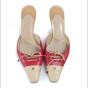 Authentic Chanel Mules
